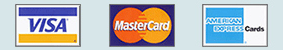 VISA MASTER AMERICANEXPRESSに対応